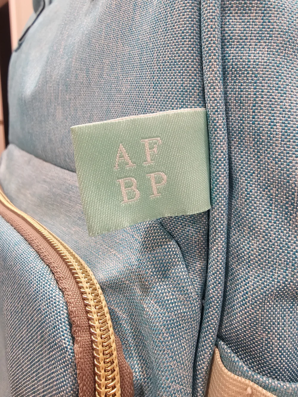 AFBP Sydney Breast Pump Diaper Bag Backpack - Seafoam